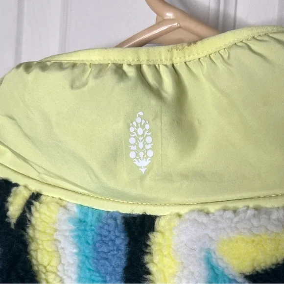 Free People Multicolor Fleece Jacket - Picture 4 of 7